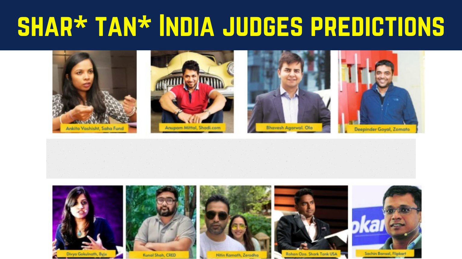 shark tank india judges for season 2
