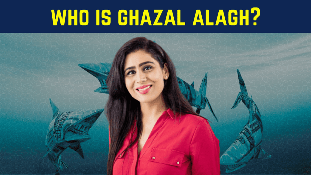 Ghazal Alagh Mamaearth Co Founder in Shark Tank India Season 1