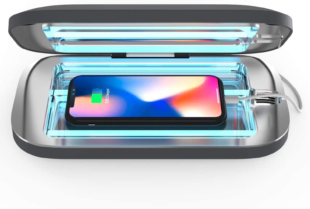 PHONESOAP – UV PHONE shark tank CLEANER AND CHARGER