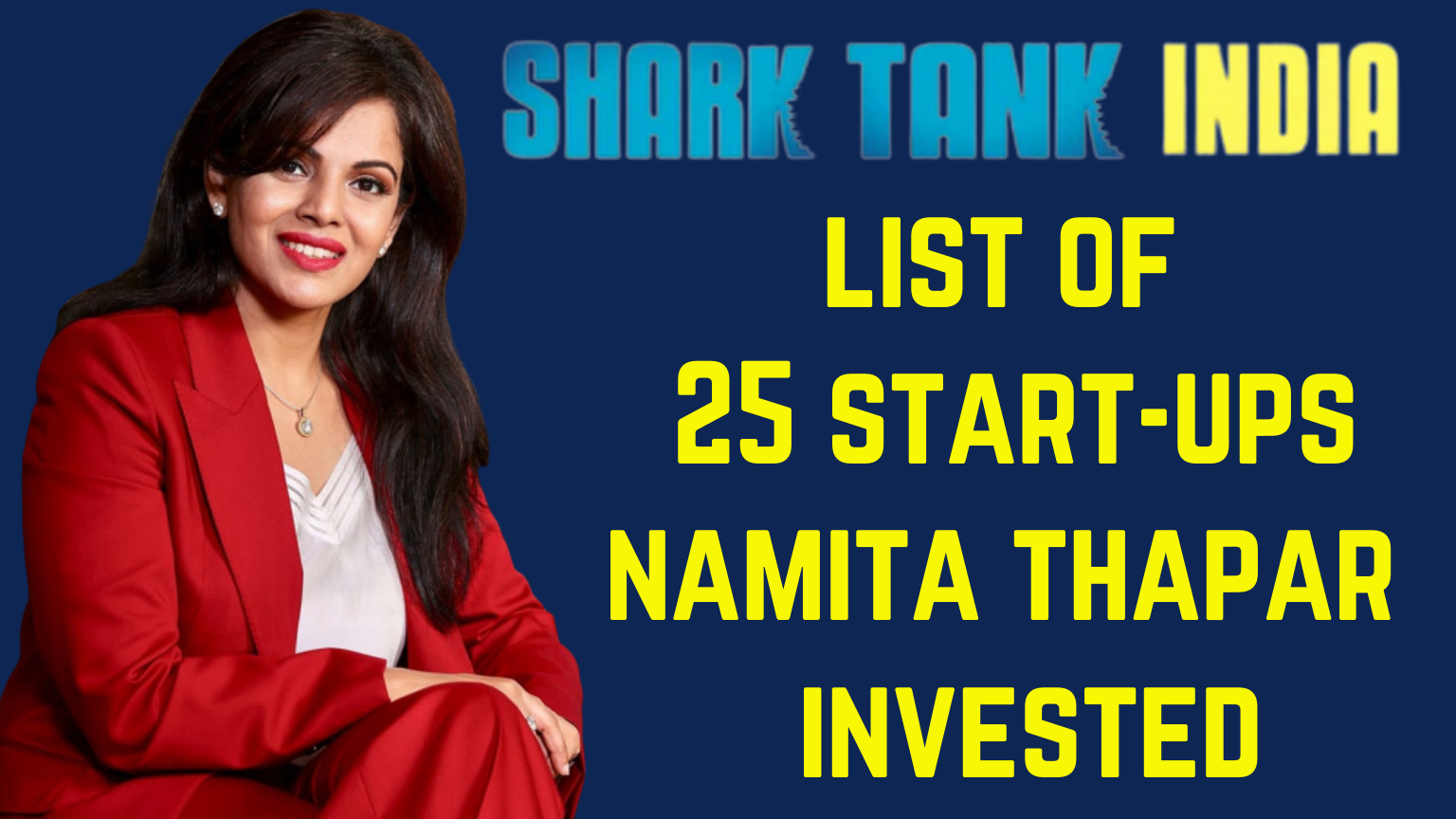 shark tank India namita thapar