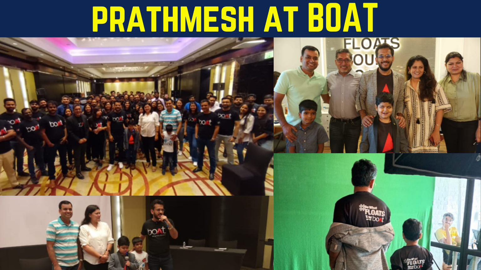 prathmesh at boat office