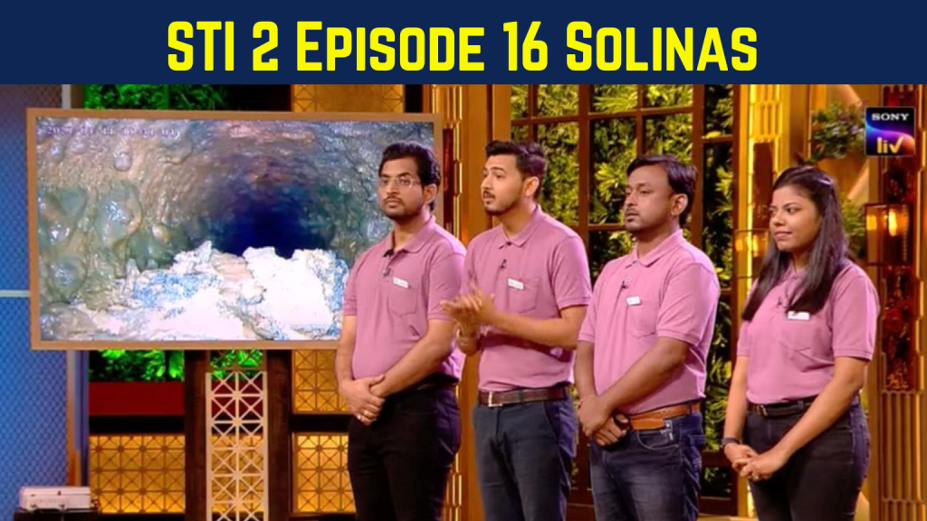 Solinas Shark tank India season 2 episode 16